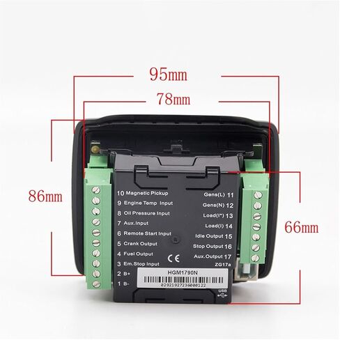 HGM1790N Controller Module Auto Stop Start Panel Power Genset Pump Unit Accessories Parts 1Pcs in Saudi Arabia