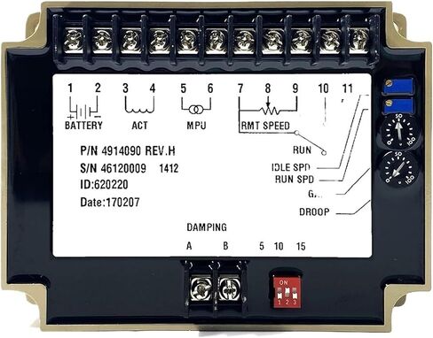 4914090 Electric Governor Generator Speed Controller Module Engine Control Circuit Board Genset Parts For 1Pcs in Saudi Arabia