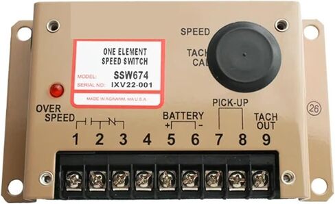 SSW676 Speed Control Board SSW674 Generator Set Controllers 1Pcs(SSW676) in Saudi Arabia