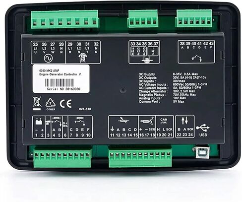 DSE6020 MKII AMF Controller LCD Display Control Module Panel Generaotr Part MK2 1Pcs in Saudi Arabia