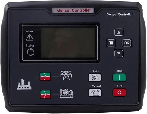 6120N AMF Generating Set Controller LCD Generator Genset Parts Electronic Cuircuit Board Pannel 1Pcs in Saudi Arabia