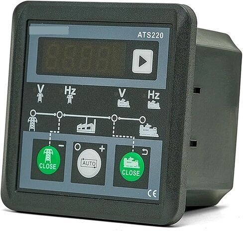 ATS220 ATS Controller For Generator Automatic Transfer Switch Auto Manual Control Module Panel 1Pcs in Saudi Arabia