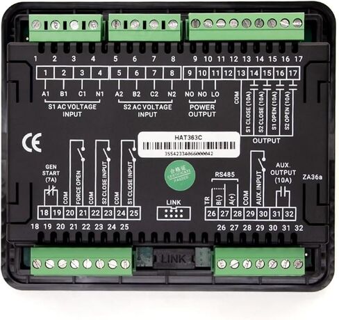 HAT363C Dual Power Automatic Switching Generator Controller 1Pcs in Saudi Arabia