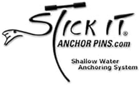 for Shallow Water- 8' Black Anchor Pin Only in Kuwait