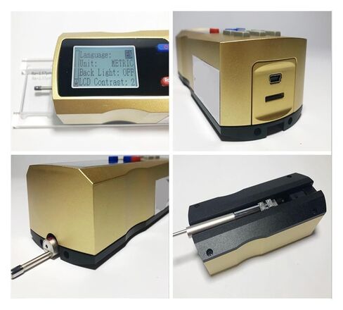Surface Roughness Meter. Handheld Digital Surface Roughness Tester Meter Electronic Gauge for Metal Plastic Wood Measurement in Kuwait