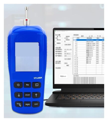 Surface Roughness Meter. Handheld Digital Surface Roughness Tester Profile Gauge for Metal Plastic Wood Finish Measurement in Kuwait