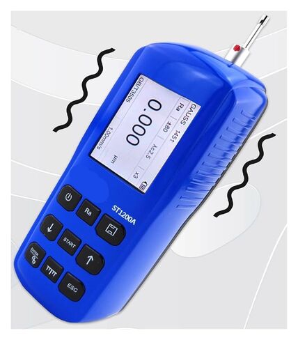 Surface Roughness Meter. Handheld Digital Surface Roughness Tester Profile Gauge for Metal Plastic Wood Finish Measurement in Kuwait