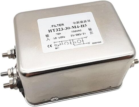 Bipolar Power Filter Anti-Interference HT323-20-L8-H1 220V 20A(HT323-6 -L8- H1 6A) in Kuwait