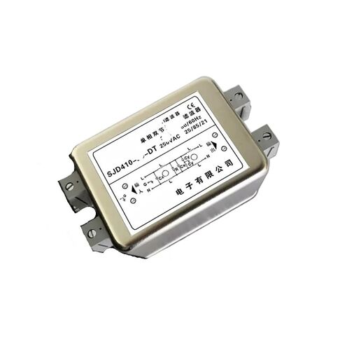 كتلة طرفية مزدوجة SJD410-3A/30A-DT مؤازرة مرشح طاقة الإدخال أحادية الطور 220 فولت (SJD410-20A-DT) in Kuwait