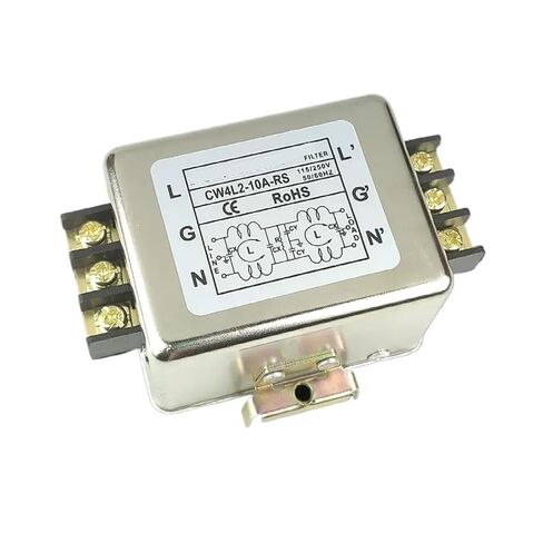 CW4L2-10A/20A/30A-RS مرشح طاقة ثابت أحادي الطور للسكك الحديدية AC220V(CW4L2-20A-RS) in Kuwait