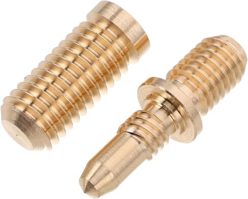 BESTonZON Pool Cue Joint Screws Set Brass Billiard Cue Hardware for Stable Connection and Smooth Stroke Compatible with Standard Pool Extensions in Kuwait