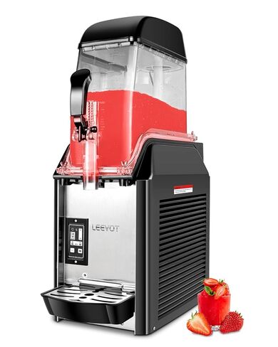 2L Slushie Machine & Soft Serve Ice Cream Machine for Home Use, 6-IN-1 Presets for Slushy, Frozen Drink, MilkShake, Margaritas, Frappés and More Frozen Dessert Maker, No Ice Needed, Black in Kuwait