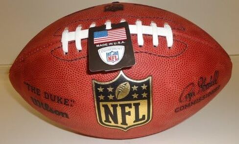 Barry Sanders Autographed Official NFL Football in Kuwait