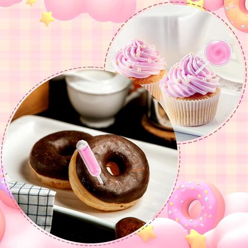 150 Pcs Heart-Shaped and Round Plastic Pipettes Cupcakes Pipettes 4ml Plastic Pipettes Dropper for Cupcakes Mini Pipette Pipette Dropper for Chocolate Birthday Party and Holiday Decoration(3 Shapes) in Kuwait