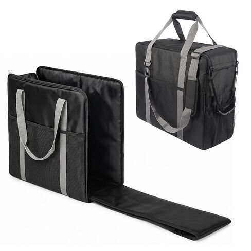 حقيبة حمل مبطنة لسلسلة Ninja Slushi Max FS605(XXL) وFS601(XL) | حقيبة سفر مقاومة للماء لآلة سلاشي، حقيبة شديدة التحمل مع حزام كتف وجيوب تخزين، أجزاء صلبة عالية القوة in Kuwait