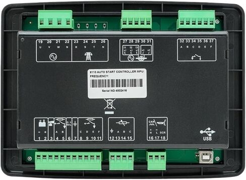 6110 6120 AMF Controller Generator Auto Start Stop Control Module 1Pcs(6120) in Kuwait