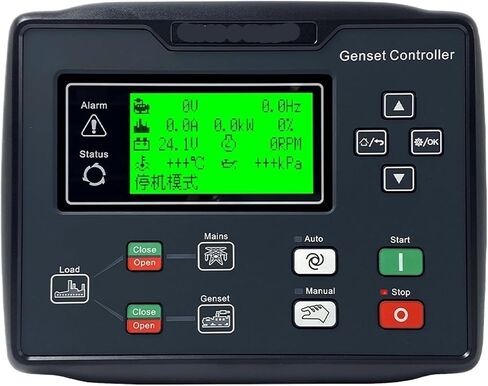 HGM6120NC Generator Controller AMF Auto Start Stop Control Module Panel Parts With R485 1Pcs in Saudi Arabia