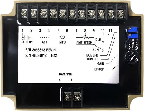 3098693 Speed Controller For KTA19/K38 Engine Generator Control Unit & Governor Genset Parts 1Pcs in Saudi Arabia