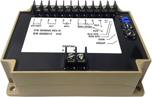 3098693 Speed Controller For KTA19/K38 Engine Generator Control Unit & Governor Genset Parts 1Pcs in Saudi Arabia