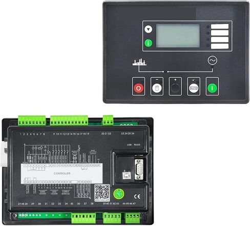 LXC6310 LXC6320 Generator Auto Start Control Module Controller 1Pcs(LXC6310) in Saudi Arabia