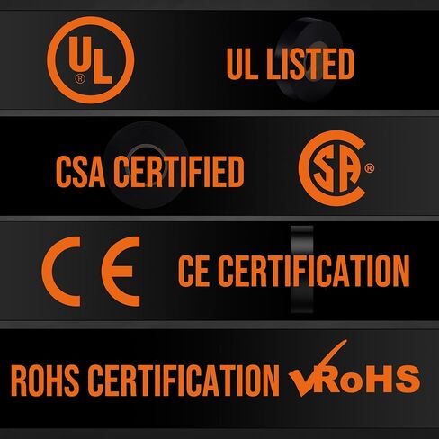 Lichamp 40 Pack Black Electrical Tape Waterproof, 3/4 in x 66ft, Industrial Grade UL/CSA Listed High Temp Electrical Tape Electric Super Vinyl in Saudi Arabia