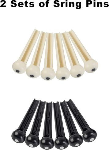 3 in 1 Wood Grain Guitar Capo Kit, Guitar Accessories for Acoustic Electric Guitar Ukulele Banjo, with Pick Holder, Pin Puller, 4 Picks & 12 Bridge Pins, PVC Box in Saudi Arabia
