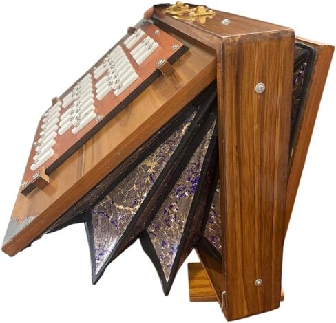Shruti Box, 36 Keys, 3 Octave, 440Hz (432Hz on request), Teak & Ply, Shruti Box with Foot Pedal in Saudi Arabia