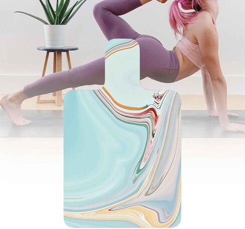 Pilates Reformer Cover Mat 24x39in, Suede & Rubber Home Fitness Equipment Yoga Protection Mat, Portable Lightweight Meditation Pad in Saudi Arabia