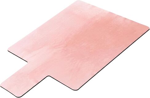 Pink Pilates Reformer Mat, Foldable Velvet, 39.4 x 24 in, Sweat-Wicking, Non-Slip Base, Hygienic, Home Gym Pilates Mat in Kuwait