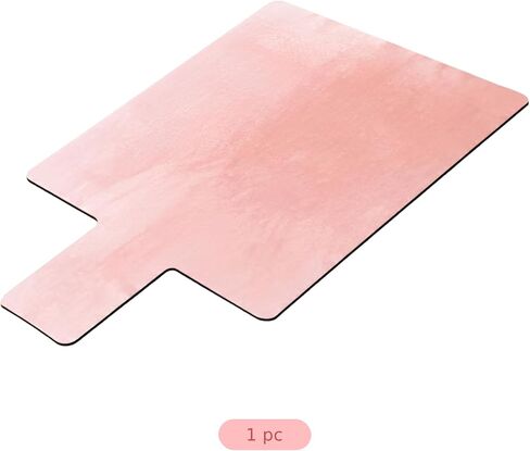 Pink Pilates Reformer Mat, Foldable Velvet, 39.4 x 24 in, Sweat-Wicking, Non-Slip Base, Hygienic, Home Gym Pilates Mat in Kuwait