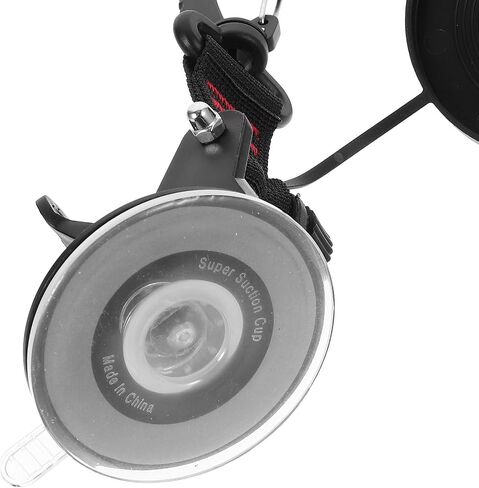 jojofuny 1pc Heavy Duty Tent Suction Cup Hook with Securing Tie for Car Rv Outdoor Camping Tarp Strong Load-Bearing Lightweight Anchor for Smooth Surfaces in Kuwait