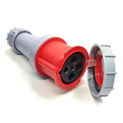 IEC60309 Waterproof CEE Industrial Activity Female Plug 4Pin 125A(UI Standard 100A) 380-415V 3P+E Flame Retardant IP67 in Kuwait