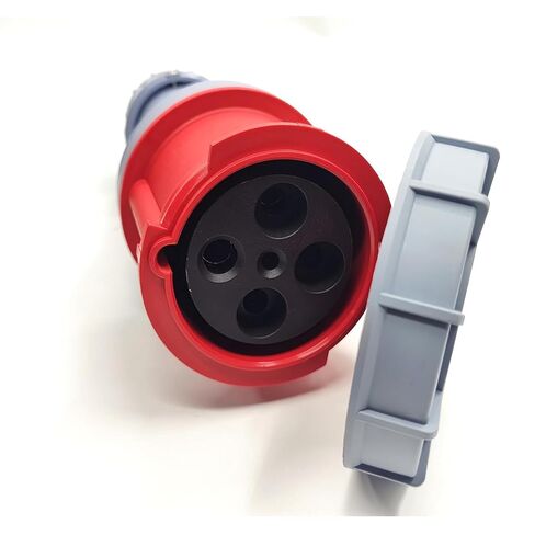 IEC60309 Waterproof CEE Industrial Activity Female Plug 4Pin 125A(UI Standard 100A) 380-415V 3P+E Flame Retardant IP67 in Kuwait
