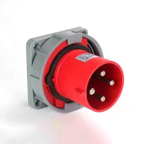 IEC60309 Waterproof CEE Industrial Activity Female Plug 4Pin 125A(UI Standard 100A) 380-415V 3P+E Flame Retardant IP67 in Kuwait
