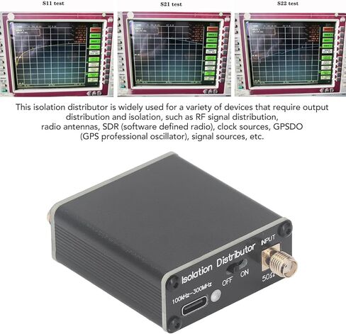 Ymiko Splitter موزع عزل الترددات اللاسلكية النشط مقسم الترددات اللاسلكية لمصدر SDR GPSDO 100 كيلو هرتز إلى 150 ميجا هرتز in Kuwait