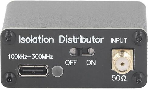 Ymiko Splitter موزع عزل الترددات اللاسلكية النشط مقسم الترددات اللاسلكية لمصدر SDR GPSDO 100 كيلو هرتز إلى 150 ميجا هرتز in Kuwait