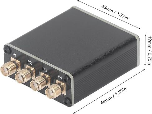 Ymiko Splitter موزع عزل الترددات اللاسلكية النشط مقسم الترددات اللاسلكية لمصدر SDR GPSDO 100 كيلو هرتز إلى 150 ميجا هرتز in Kuwait