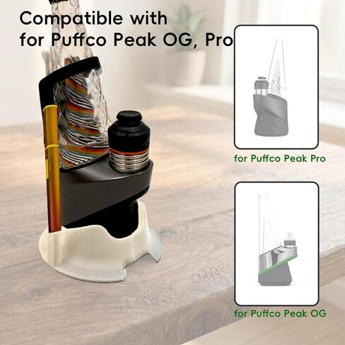 2 Pack Stabilizer Base for Peak Devices, Anti-Tip Non-Slip Stand with Tool Holder, Wireless Charging Friendly, Plug-and-Play Organizer for Pro & OG Models in Kuwait