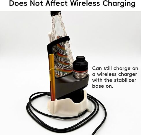 2 Pack Stabilizer Base for Peak Devices, Anti-Tip Non-Slip Stand with Tool Holder, Wireless Charging Friendly, Plug-and-Play Organizer for Pro & OG Models in Kuwait