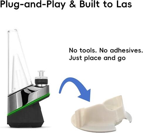 2 Pack Stabilizer Base for Peak Devices, Anti-Tip Non-Slip Stand with Tool Holder, Wireless Charging Friendly, Plug-and-Play Organizer for Pro & OG Models in Kuwait