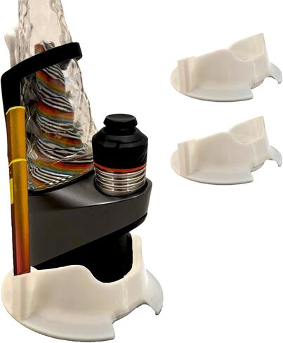 2 Pack Stabilizer Base for Peak Devices, Anti-Tip Non-Slip Stand with Tool Holder, Wireless Charging Friendly, Plug-and-Play Organizer for Pro & OG Models in Kuwait