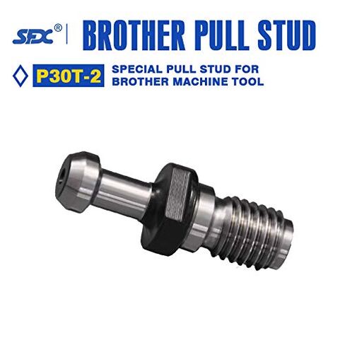 5pcs P30T-2 Solid BT30-60° CNC Pull Stud fits Brother Machine Tool in Kuwait