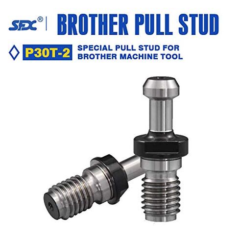 5pcs P30T-2 Solid BT30-60° CNC Pull Stud fits Brother Machine Tool in Kuwait
