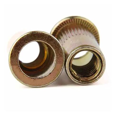 Pull Rivet nut, Flat Head, Vertical Pattern, Small countersunk Head, Ram Screw Cap, Galvanized M6 in Kuwait
