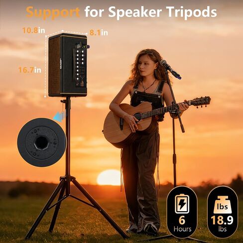 JOYO 40W Guitar Amp for Acoustic Guitar AC-40S Bundle with JOYO Studio Monitor Headphones JMH-01 in Kuwait