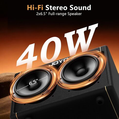 JOYO 40W Guitar Amp for Acoustic Guitar AC-40S Bundle with JOYO Studio Headphones JMH-02 in Kuwait