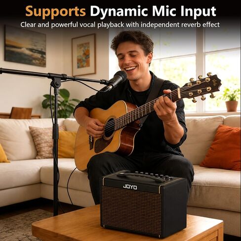 JOYO 20W Guitar Amp AC-20S Bundle with JOYO Studio Headphones JMH-02 in Kuwait