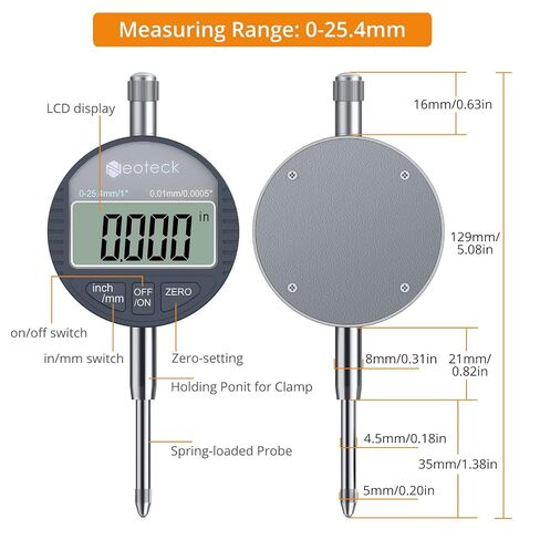 Neoteck 1 ''مؤشر رقمي + 0.03'' مجموعة مؤشر الاختبار in Kuwait