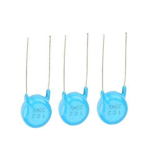 High Voltage Ceramic Capacitor 20Pcs Industrial Electrical Multilayer Monolithic Ceramic Capacitors 20KV 1nF 0.001uF 1000pF for Coupling and Filtering Electronic Accurate Instrumen in Kuwait