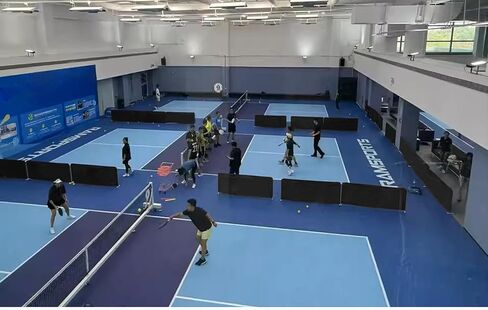 حاجز تنس الطاولة المقسم من Pickleball، 5 رطل سياج ملعب بينج بونج عالي التحمل، كتلة حاجز محيطي لكرة السلة أو ملعب كرة الريشة، 56 بوصة عرض × 30 بوصة ارتفاع أكسفورد 420D أسود in Kuwait